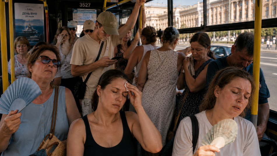 В Петербурге усилили проверки кондиционеров в транспорте из-за жары